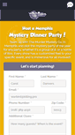 Mobile Screenshot of murdermysterydinnermemphis.com